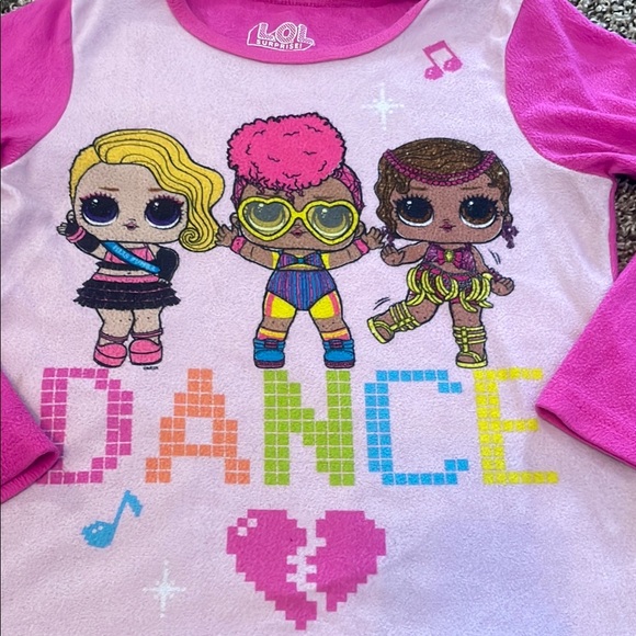L.O.L. Surprise! Dance Multicolor Kids Pajama Set - Picture 3 of 7